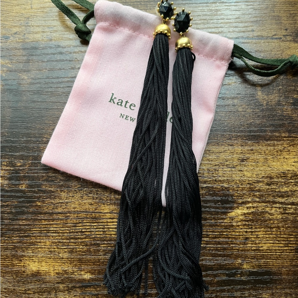Kate Spade king tassel earrings